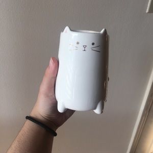 Kitty tealight candle holder